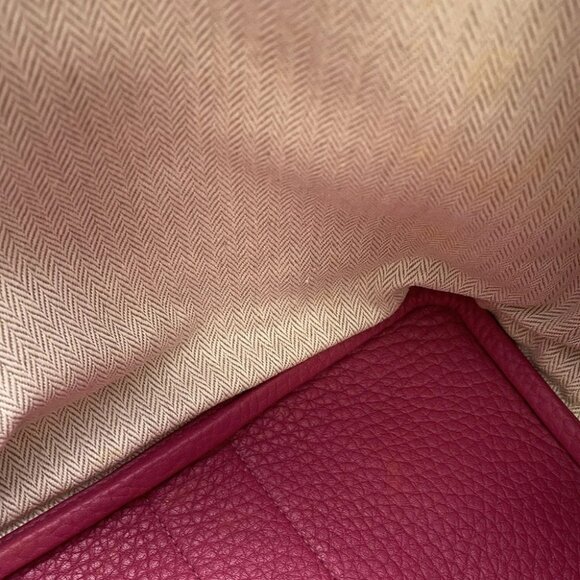 HERMES Garden Party Size PM Negonda Leather Tosca - Picture 9 of 15
